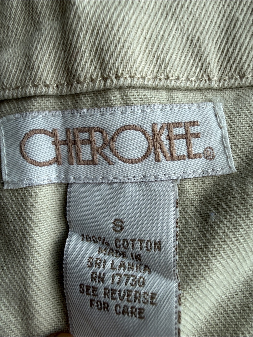 Cherokee Button-Front Sleeveless Dress - Picture 2 of 5